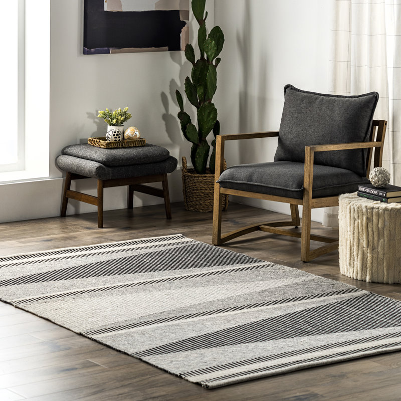 Tapis gris_CCMC01A, Rectangle de 5 pi x 8 pi