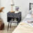 Maybee Steel Piece Bedroom Set-330044551-330044550