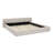 Chenille King Bed Frame With Soft Headboard-1572365257