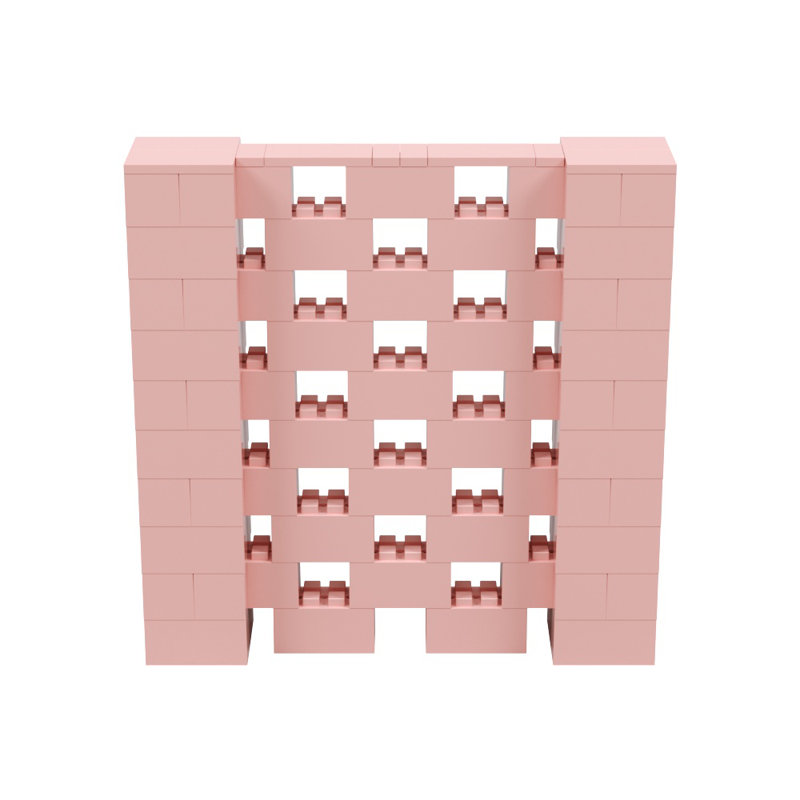 Ensemble mural Everblock, Gris clair, H 60 po x l 60 po x P 12 po