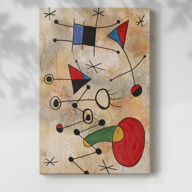 Miro Memoirs III, reproduction d'art sur toile, H 18 po x l 12 po