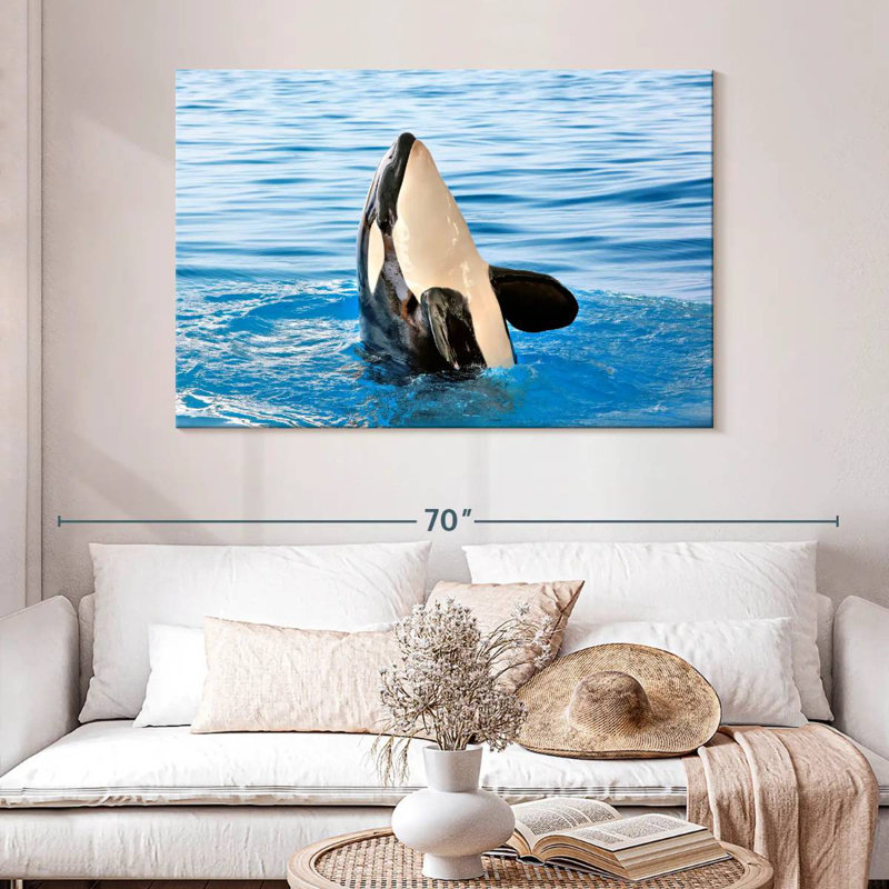 Brampt Orca Sighting, 32" H x 48" W