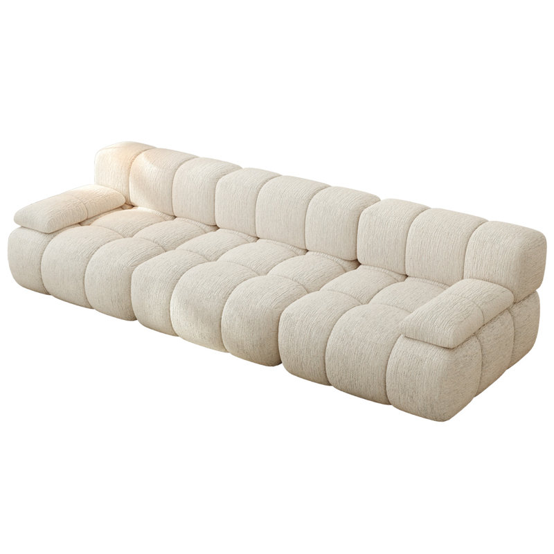 Canapé Bonfort, Beige, 3 places - A