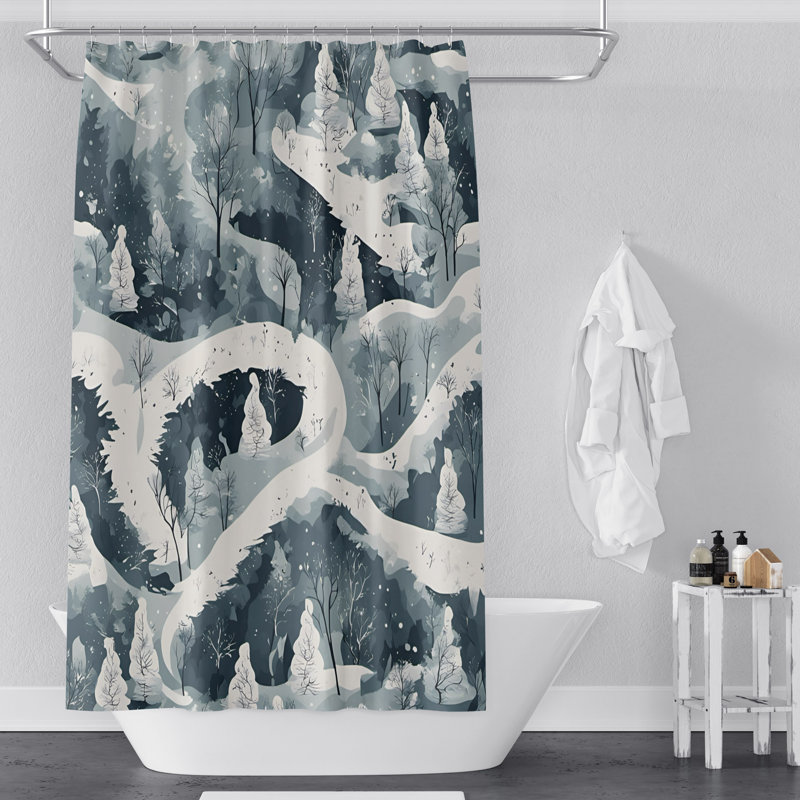 Rideau de douche Ravius, L 70 po x L 83 po