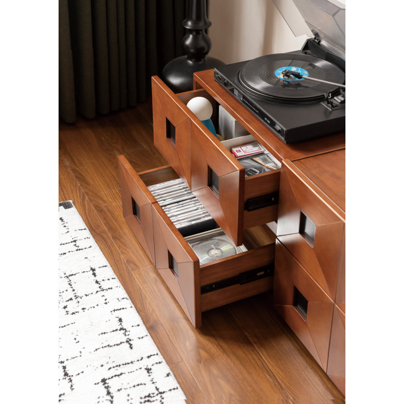 22.8"W Solid Wood Nightstand-Set Of 2, Set of 2