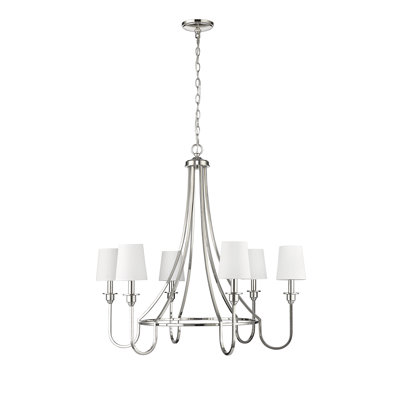 Artemis 6 - Light 30" Wide Candle Style Classic / Traditional Chandelier