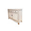 Armoire blanche vieillie