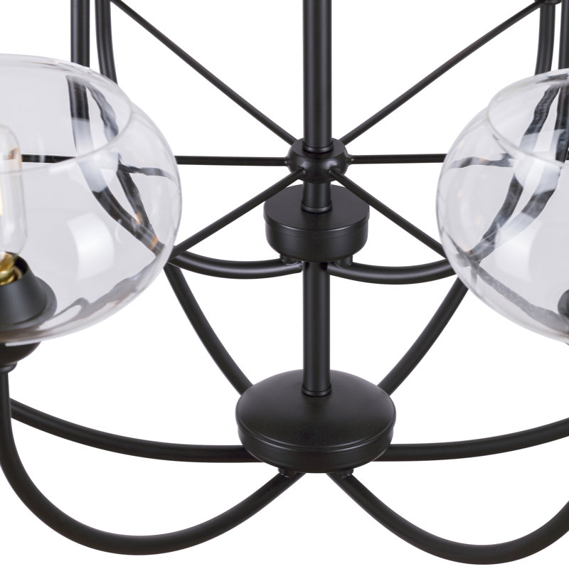 Dowdey 9 - Light Dimmable Tiered Chandelier