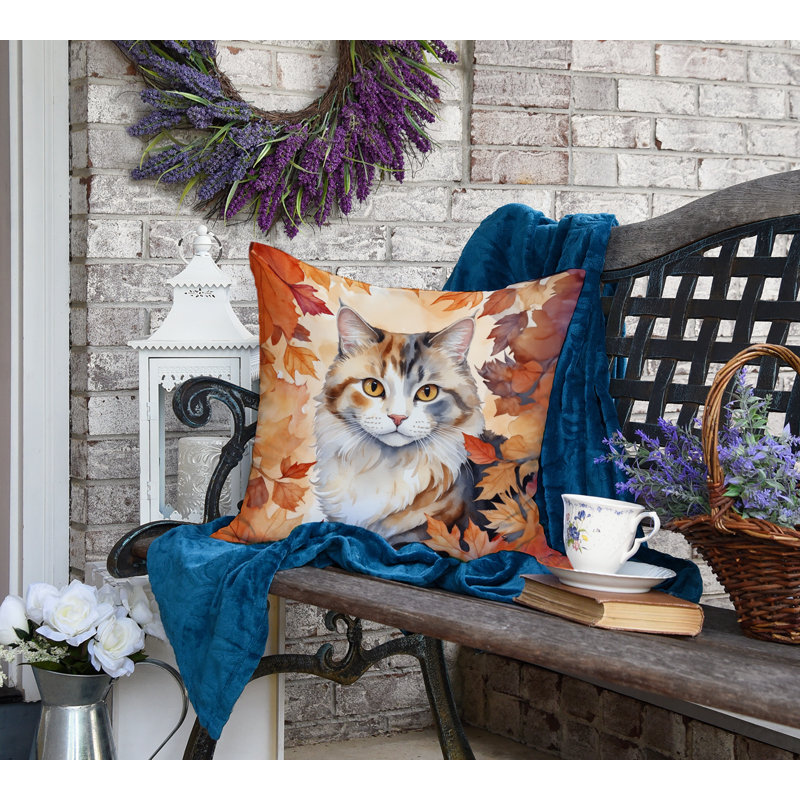 Coussin American Curl, Carré 18 po
