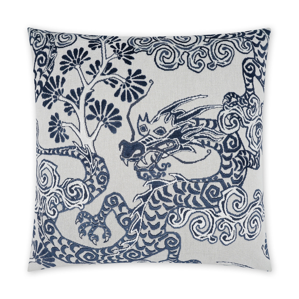 Indochine Art Deco Decorative Pillow