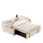 Lit beige avec dossier réglable pour des besoins polyvalents et option de charge pliable-1171898261-1171898263