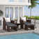 Rand 2 - Person Patio Conversation Sets with Cushions
