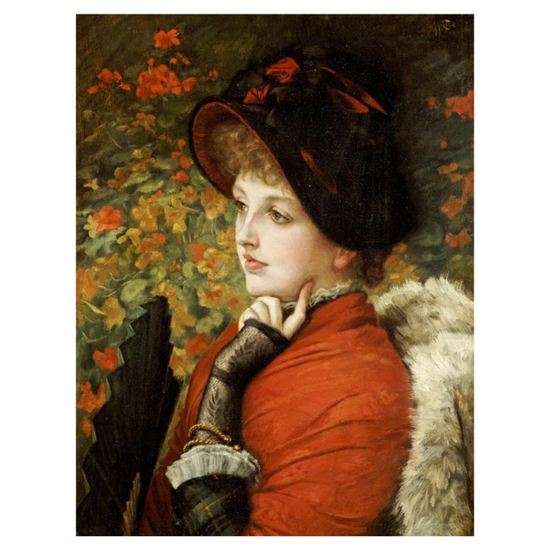 «Type of Beauty» par James Tissot - Impression giclée, H 40 po x l 32 po