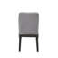 Chaise parsons en lin gris
