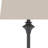 Lolley 26" Modern Metal Table Lamp with Knob Switch and Linen Shade-556004552