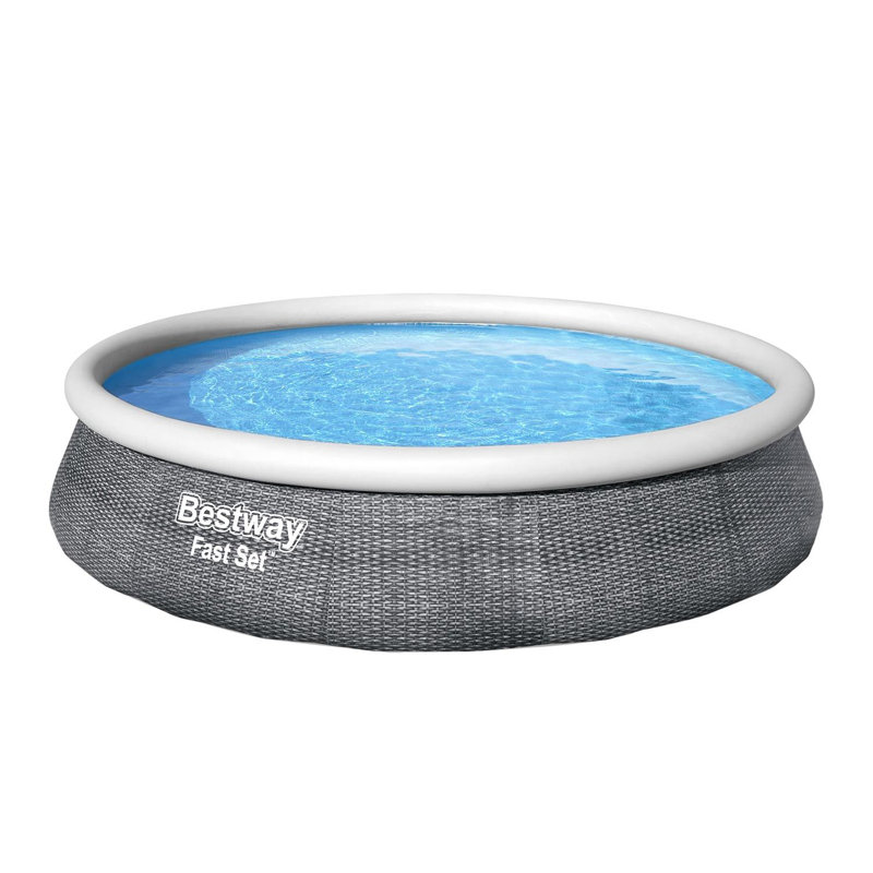 Bestway Polyvinyl Chloride (PVC) Circle Inflatable Pool 840cm H x 396cm W x 396cm L