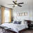 52" Ceiling Fan w/ LED Lights, 3 Color Temprature, Quiet DC Motor 6 Speed w/ Remote Control-782485421-782485417