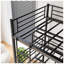 Lit superposé simple en métal robuste L 41,3 po x P 78 po x H 75,2 po Wayfair Sleep