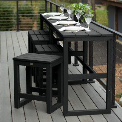 Ausbon 4 - Person 54" Long Dining Set by Wildon Home