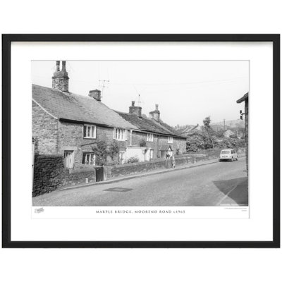 Marple Bridge, Moorend Road C1965 by Francis Frith - Single Picture Frame Print