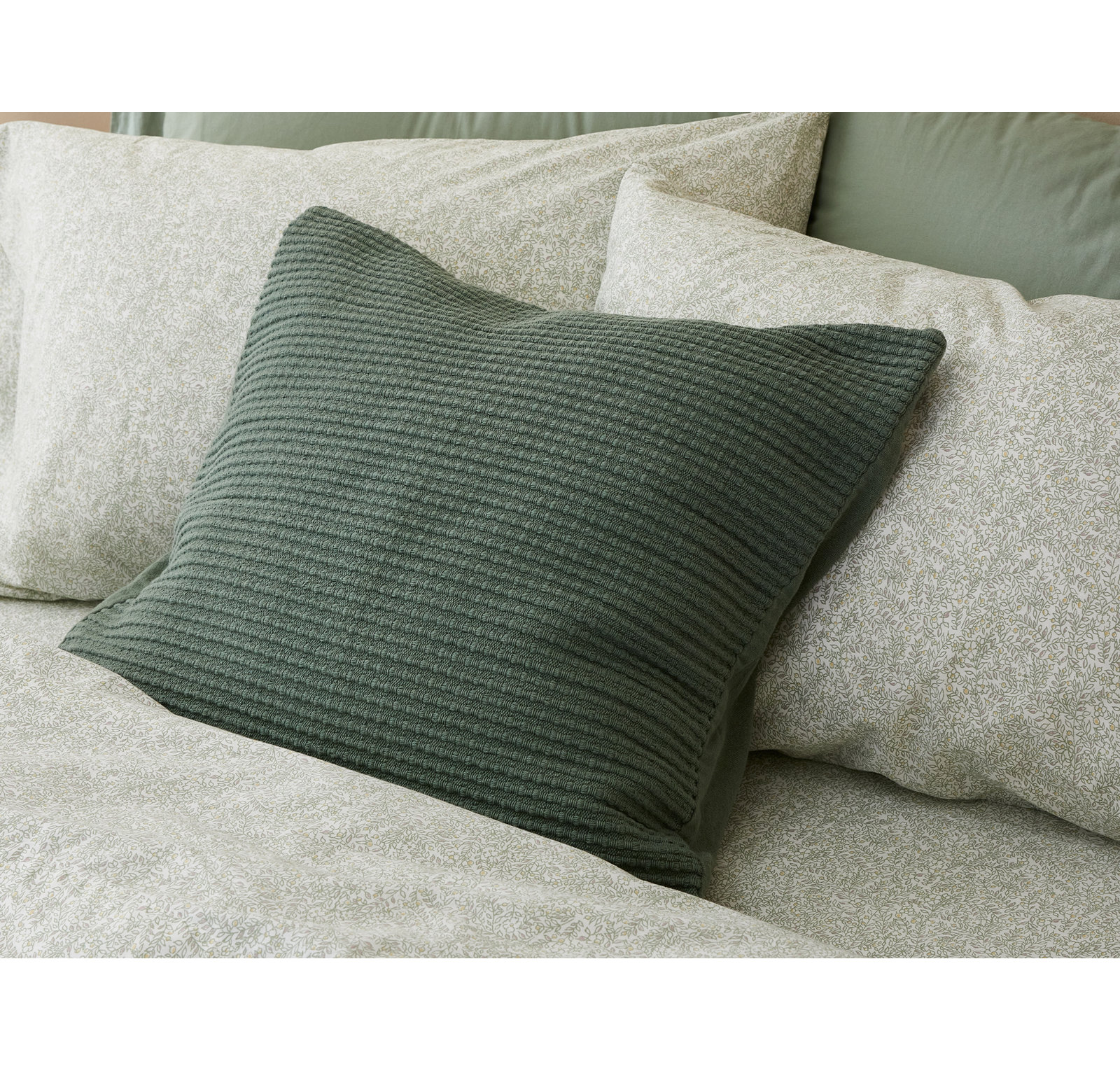 Cotton Pillow Cover, Forest