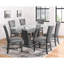 Chaise d'appoint de salle à manger 2 pièces Glam-1154530299
