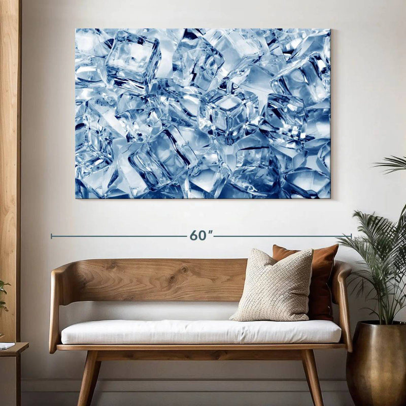 Ice Cubes Abstract