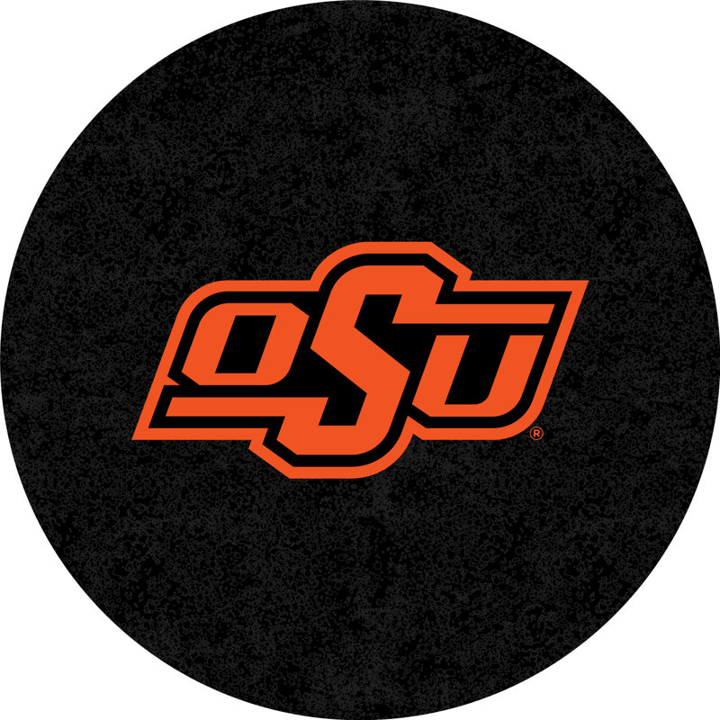 Round Metal Base Dining Table, Oklahoma State University