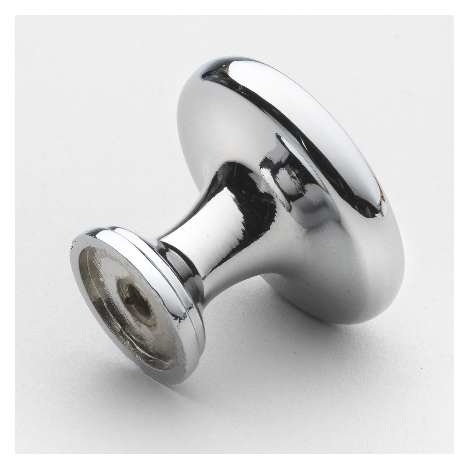 Mushroom Knob Multipack, Polished Chrome