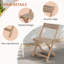 Ensemble bistro 3 pièces pour terrasse, ensemble de chaises d'extérieur avec table carrée en bois