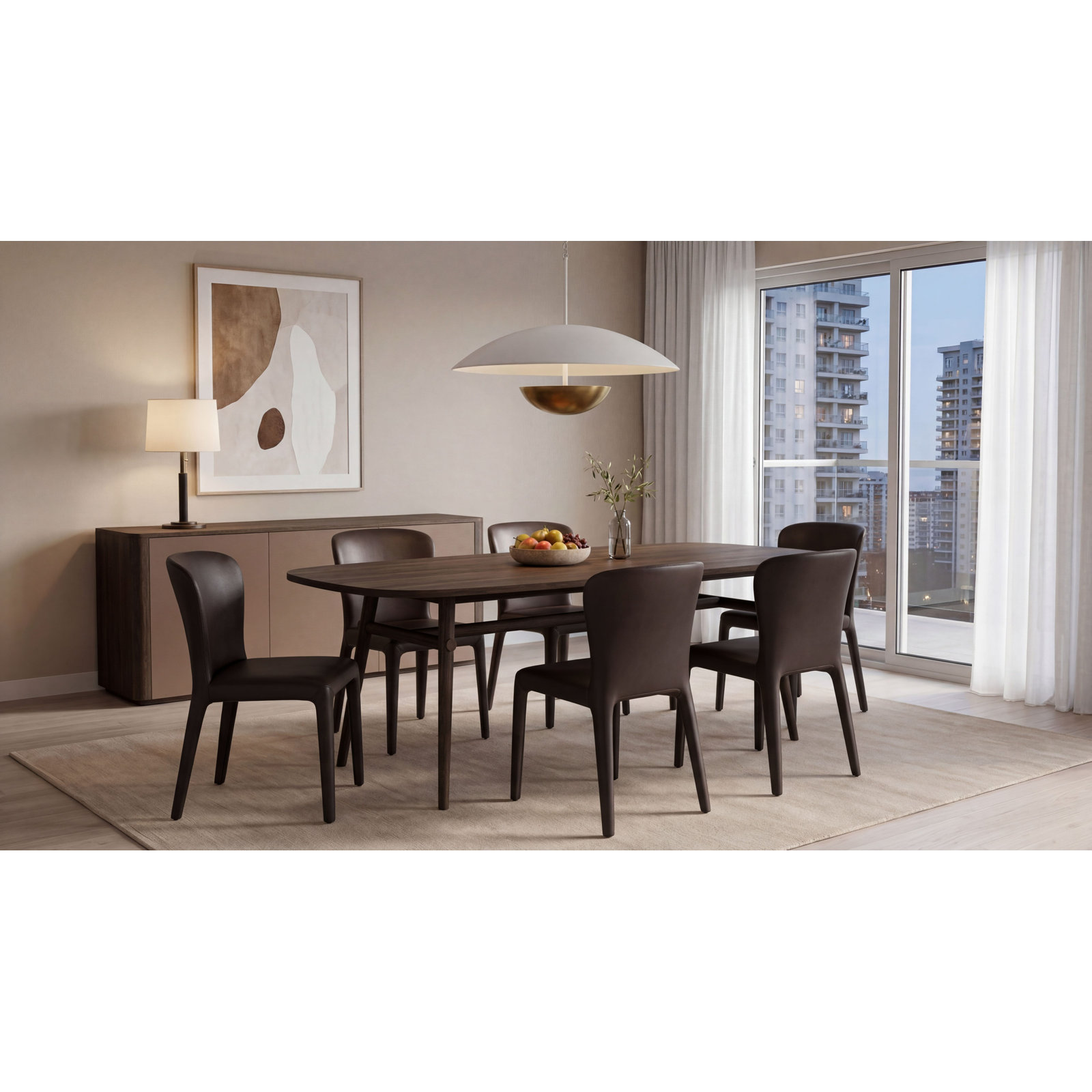 Clinard Dining Side Chair, Black