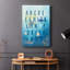 Alphabet sous-marin - Cavas enveloppés de galerie-1197422491