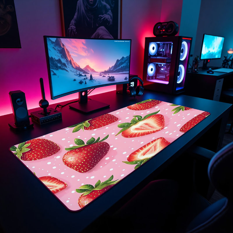 Polyester Desk Pad, 14.4x12.1