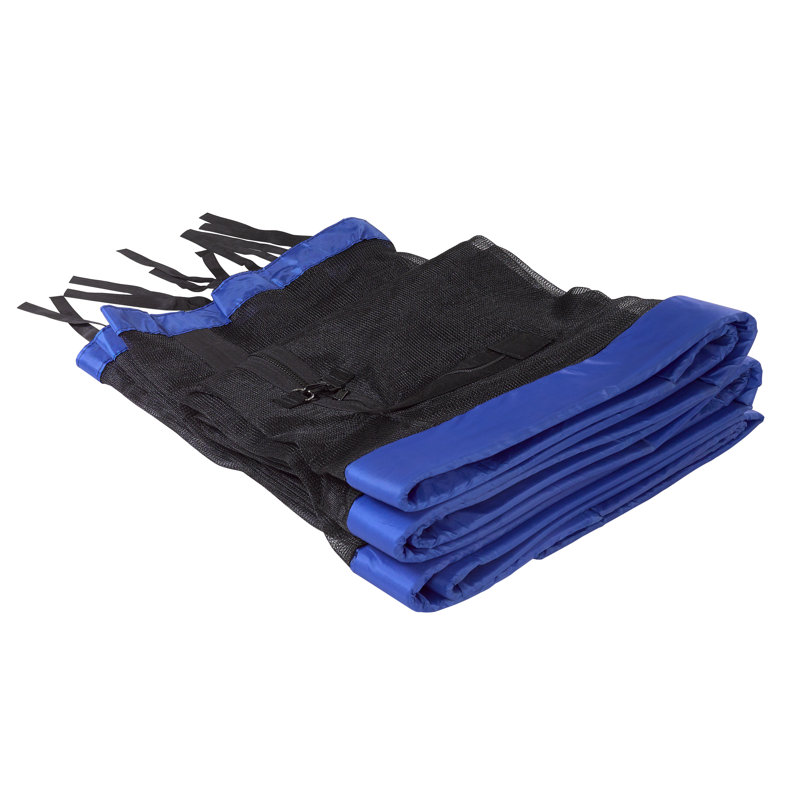 Le filet de remplacement pour trampoline Machrus Upper Bounce s'adapte à un trampoline rond de 7 pieds utilisant 6 poteaux / 3 arches