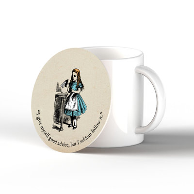 Ceramic Round 1 Piece Coaster