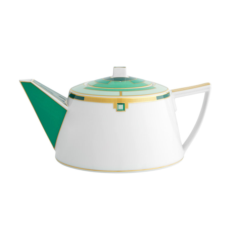 Théière en porcelaine de porcelaine