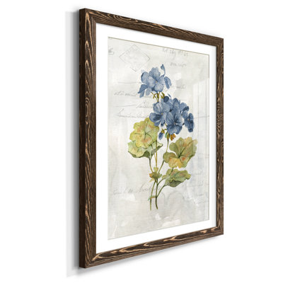 " Blue Linen Geranium " Painting