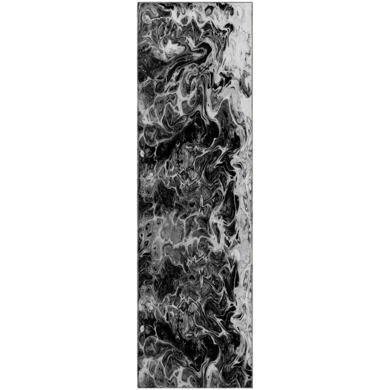 Tapis Taboo AMF59 de qualité supérieure lavable à la machine, Tapis de couloir 2 pi 3 po x 7 pi 6 po