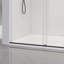 68-72 * 76 POUCES, (10Mm) Porte en verre trempé de grande capacité pour salle de bain