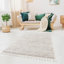 Tapis à motif de treillis moderne à losanges-1787364598