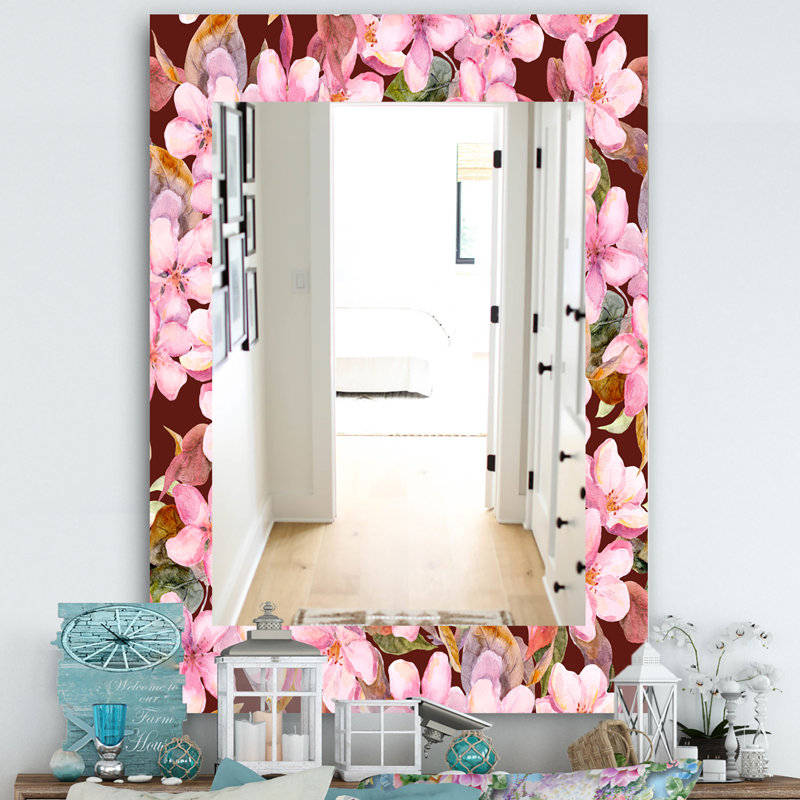 Miroir mural décoratif Blossom 52, H 39,4 po x l 29,5 po