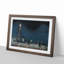 Night in May by Kobayashi Kiyochika - Picture Frame Painting Print-55577176-55577177
