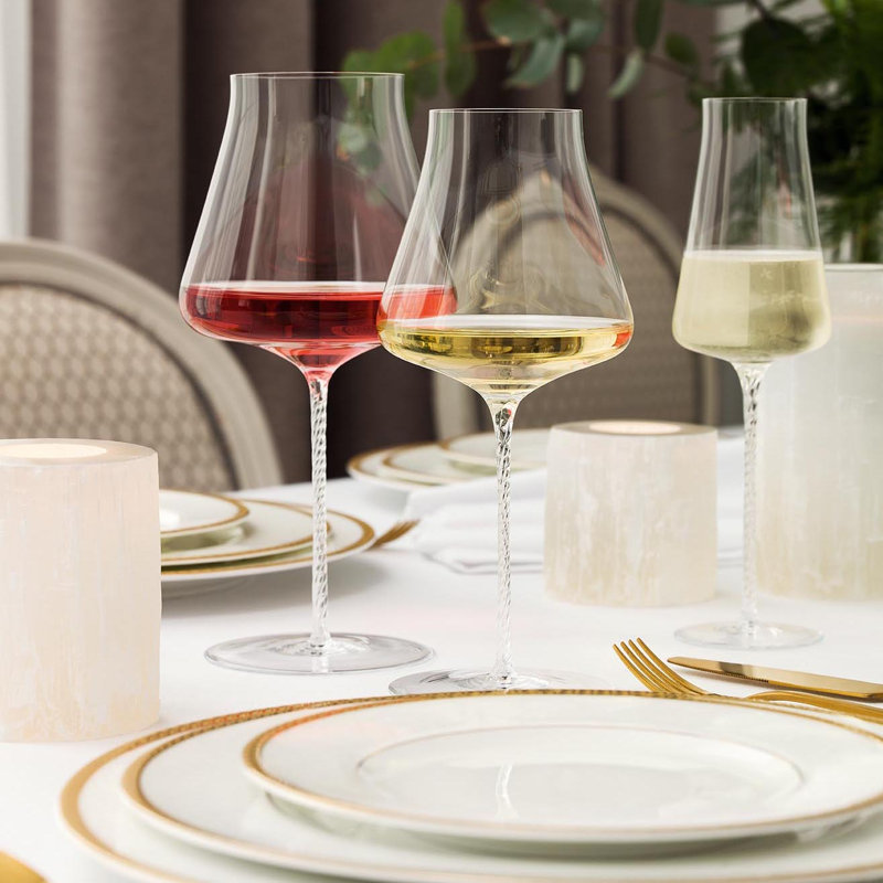 Verres à vin rouges Roanna