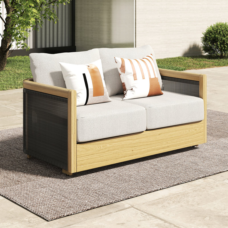 Causeuse de patio Bludov
