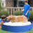 Plastic Round Frame Set Pool H x W x L-60645552