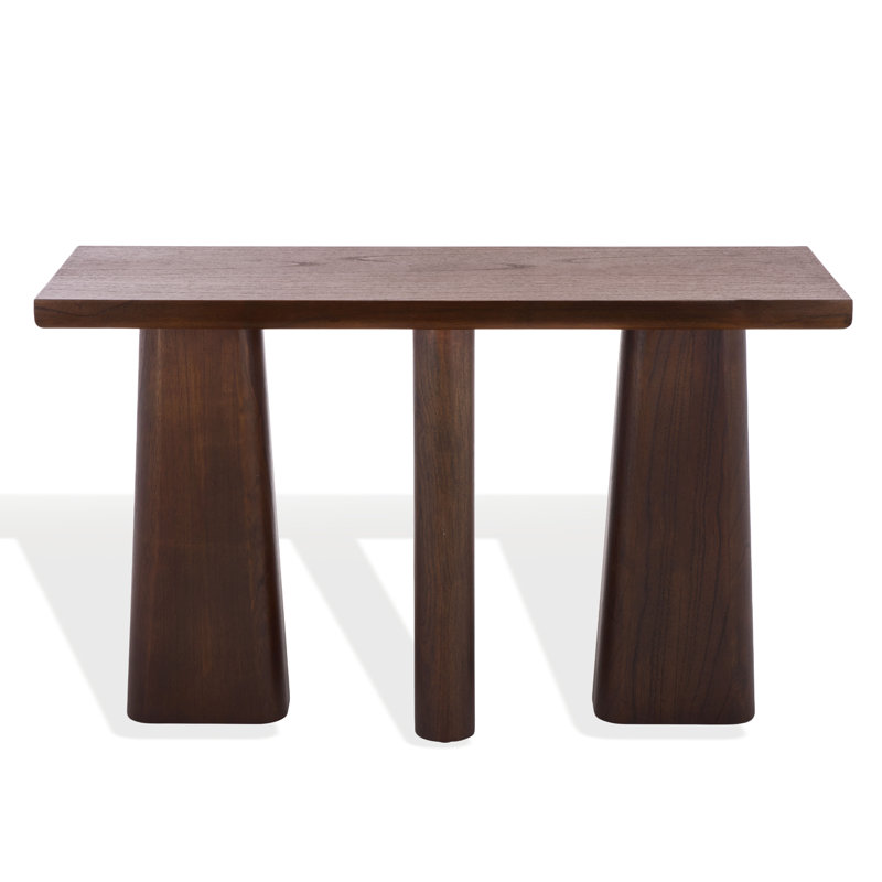 Ryllae Wood Console Table, Walnut