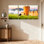 Ensemble de 3 reproductions d'art sur toile Mid-Century
