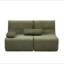 Canapé modulaire moderne 63,7 po
