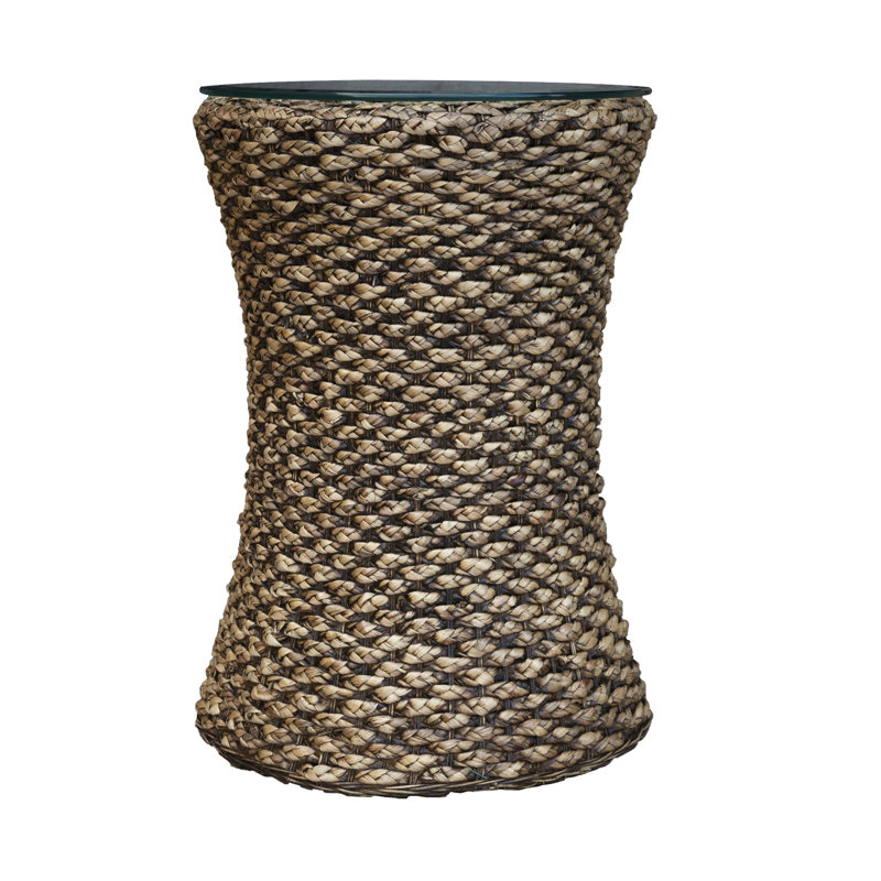Onshuntay Glass Top End Table