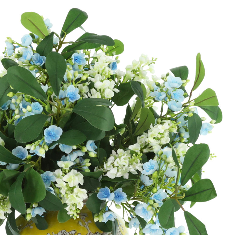 Mixed Budding Stems in Decorative Vase